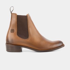 Bota feminina Chelsea Duquesa Whisky