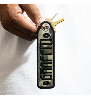 Chaveiro Graffiti com Café nylon - camuflado