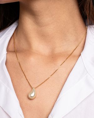 Corrente Gota de Pérola - Tarcia Carine Semi Jóias & Acessórios