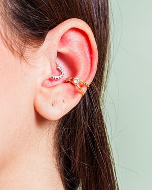 Piercing Ponto de Luz Dourado - Tarcia Carine Semi Jóias & Acessórios