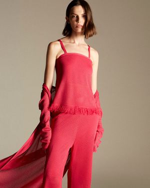 Blusa Top Magnólia Rosa Pink