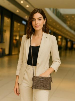 Bolsa de Couro Griffazzi Preta