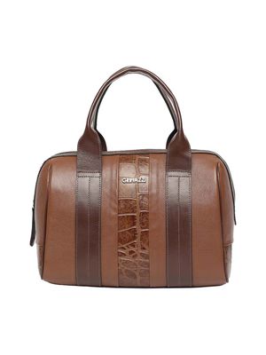 Bolsa de Couro Griffazzi Marrom