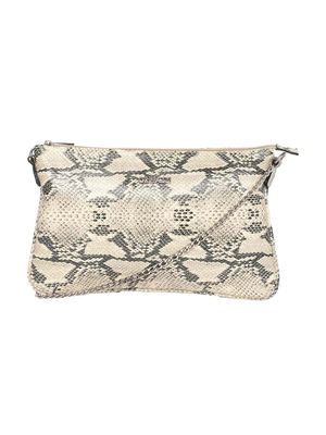Bolsa Clutch Transversal em Couro Griffazzi Preta