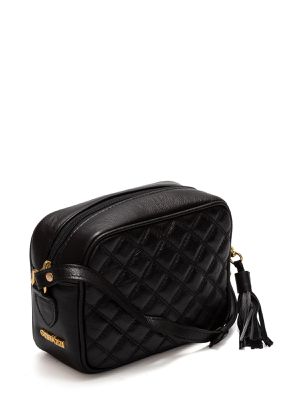 Bolsa de Couro Griffazzi Tranversal Preta