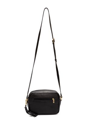 Bolsa de Couro Griffazzi Tranversal Preta