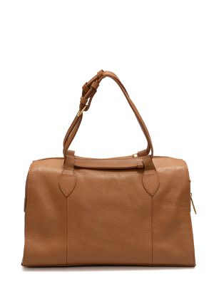 Bolsa Bau de Couro Griffazzi Caramelo