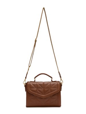 Bolsa de Couro Transversal Griffazzi Marrom