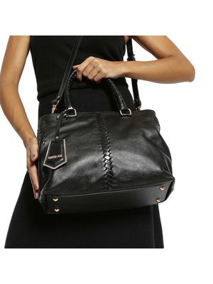 Bolsa de Couro Griffazzi Preta
