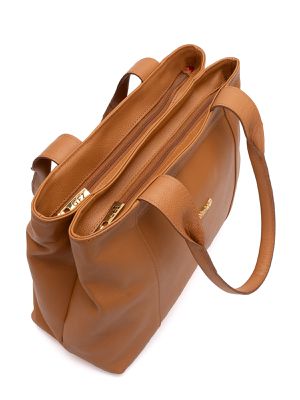 Bolsa de Couro Griffazzi Caramelo