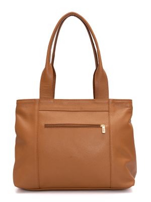 Bolsa de Couro Griffazzi Caramelo