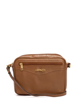 Bolsa de Couro Griffazzi Caramelo