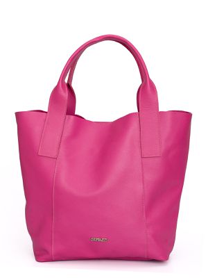 Bolsa Sacola em Couro Griffazzi Pink