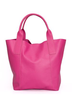 Bolsa Sacola em Couro Griffazzi Pink