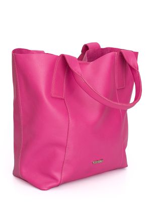 Bolsa Sacola em Couro Griffazzi Pink