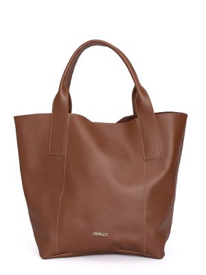 Bolsa Sacola Couro Griffazzi Marrom