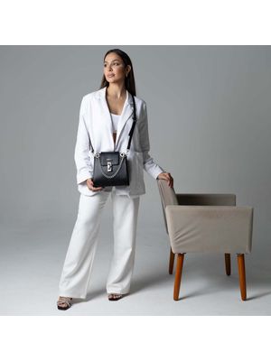 Bolsa de Couro Griffazzi Preta