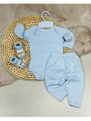 Conjunto Body Junkes Baby Manga Longa Ma... - A Japonesa Franca Oficial