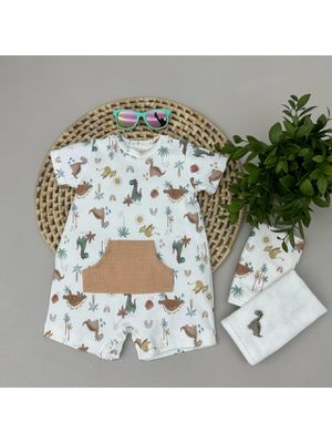 Macacão Curto Mini&Co Masculino P Ao G -... - A Japonesa Franca Oficial