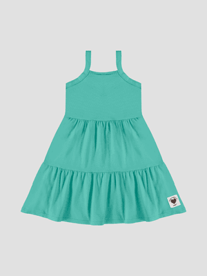 Vestido Alcinha Menina Marias Verde Malw... - A Japonesa Franca Oficial