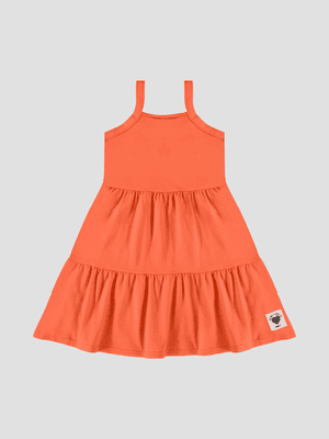 Vestido Alcinha Menina Marias Laranja Ma... - A Japonesa Franca Oficial