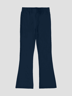 Calça Bootcut Básica Menina Amanda Azul ... - A Japonesa Franca Oficial