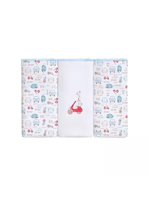 Kit Fralda Estampada 63x63cm 3 Unid - Pa... - A Japonesa Franca Oficial