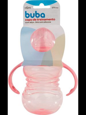 Copo De Treinamento Com Alca 260 ml Rosa... - A Japonesa Franca Oficial