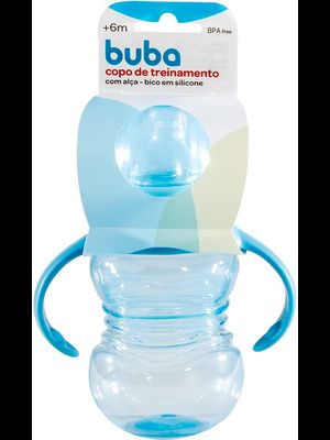 Copo De Treinamento Com Alca 260ml Azul ... - A Japonesa Franca Oficial