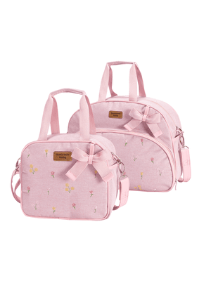 Kit Bolsas Floral - Batistela Baby - B2... - A Japonesa Franca Oficial