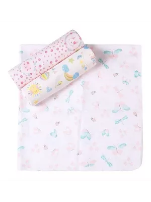 Kit Cueiro Flanelado 80cm x 80cm - Karin... - A Japonesa Franca Oficial