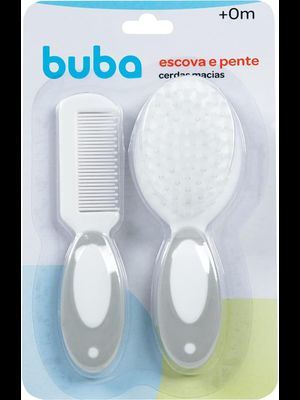 Kit Escova E Pente Baby - Buba - 12641 C... - A Japonesa Franca Oficial