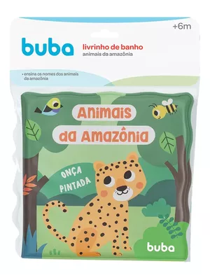 Livrinho De Banho Buba - Animais Da Amaz... - A Japonesa Franca Oficial