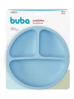 Pratinho Em Silicone Com Ventosas Azul B... - A Japonesa Franca Oficial