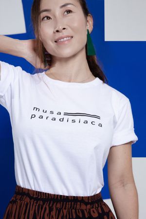 Camiseta Fem Algodão Musa Paradisíaca - 4092 - Funlab