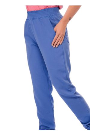 Calça Feminina Basic Bia Azul Claro Sem Elástico - Use Anny