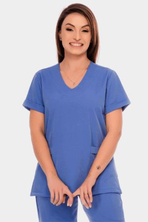 Blusa Feminina Basic Azul Claro - Use Anny