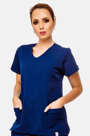 Blusa Feminina Basic Azul Marinho - Use Anny