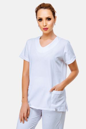 Blusa Feminina Basic Branca - Use Anny