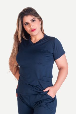 Blusa Feminina Confort Azul Marinho - Use Anny