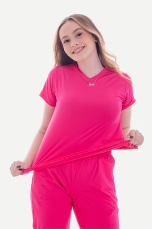 Blusa Feminina Confort Rosa - Use Anny