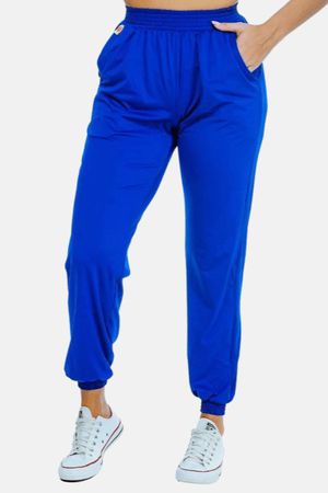 Calça Feminina Confort Azul Caneta - Use Anny