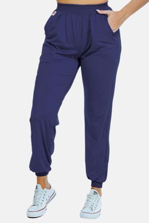 Calça Feminina Confort Azul Marinho - Use Anny