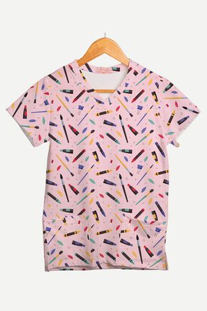 Blusa Estampada Tons da Beleza em Malha Confort - Use Anny