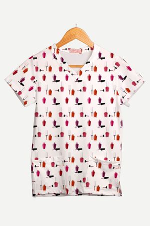 Blusa Estampada Esmalteria em Malha Confort - Use Anny