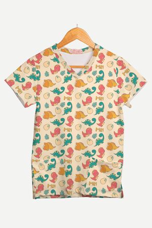 Blusa Estampada Dinossauros Ref. dino07 - Use Anny