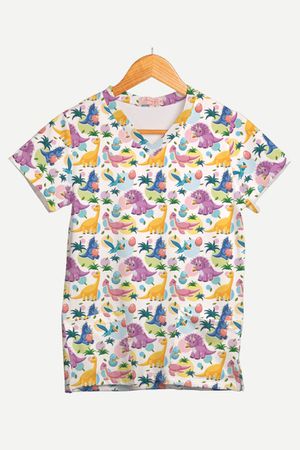 Blusa Estampada Dinossauros Ref. dino11 - Use Anny