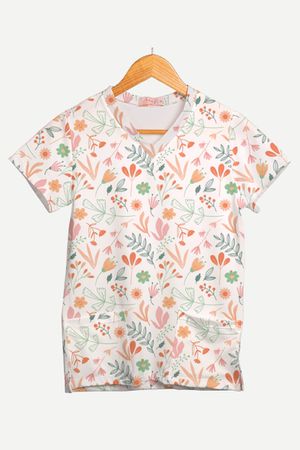 Blusa Estampada Doce Jardim em Malha Confort - Use Anny