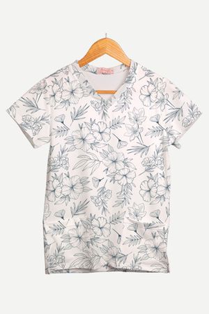 Blusa Estampada Alma Botânica em Malha Confort - Use Anny