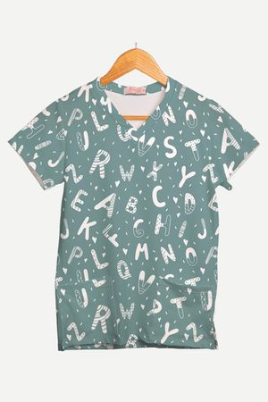 Blusa Estampada Letras Ref. letras01 - Use Anny